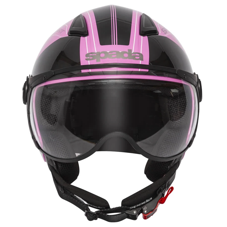 Spada Hellion Open Face Helmet - Twist Pink - Image 5