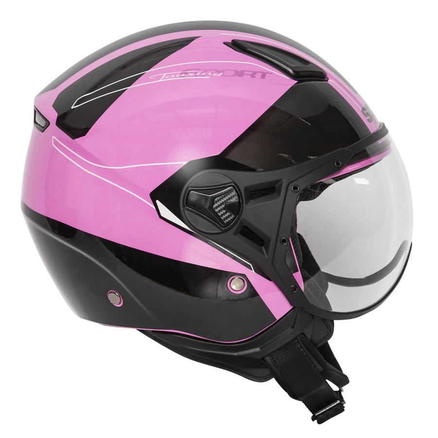 Spada Hellion Open Face Helmet - Twist Pink - Image 2