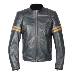 Spada Wyatt CE Waterproof Leather Motorcycle Jacket