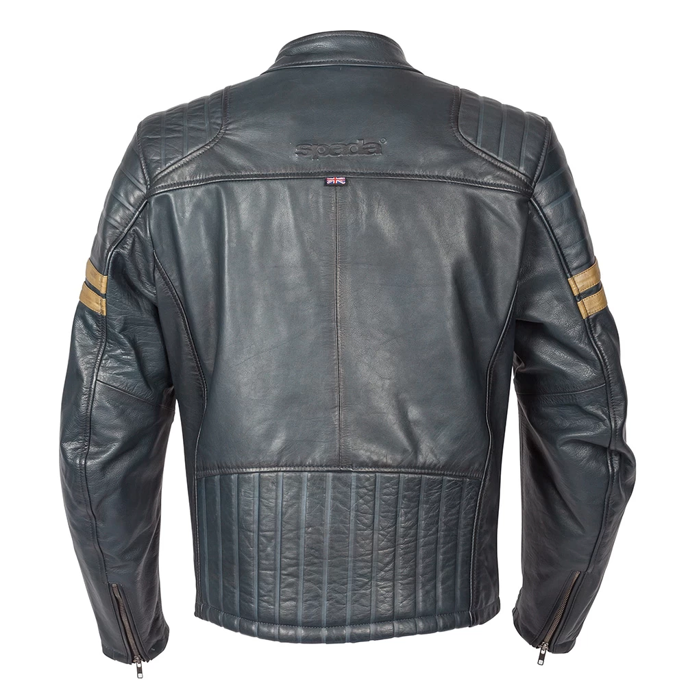 Spada Wyatt CE Waterproof Leather Motorcycle Jacket - Image 3