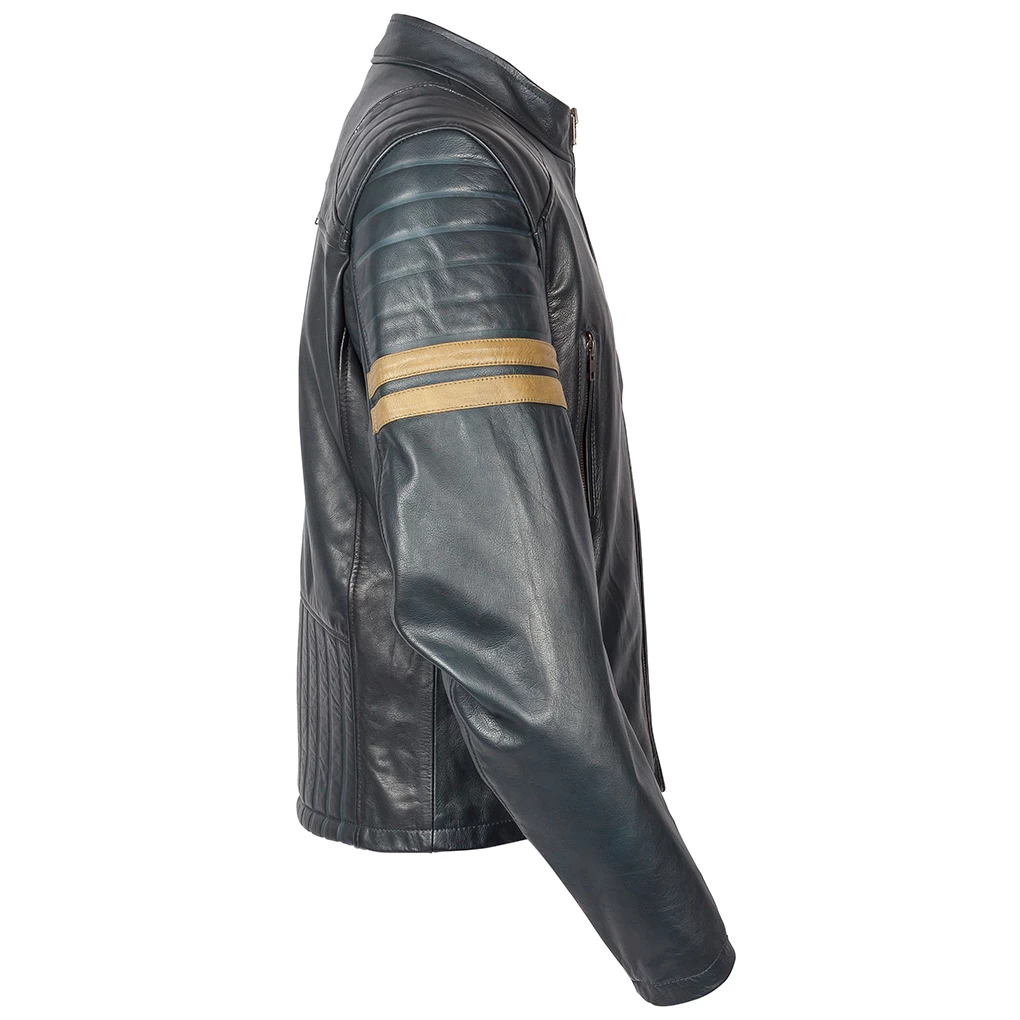 Spada Wyatt CE Waterproof Leather Motorcycle Jacket - Image 4