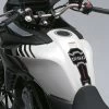 Suzuki V-Strom 650 ABS Tank Pad - Black / Red