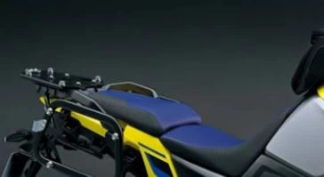 Suzuki V-Strom 1050 ABS Lower Seat - Grey/Blue