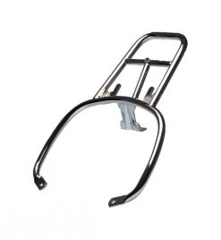 Vespa GTS Super / Super Sport Chrome Flat Rear Carrier