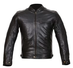 Weise Cabot Leather Jacket - Black