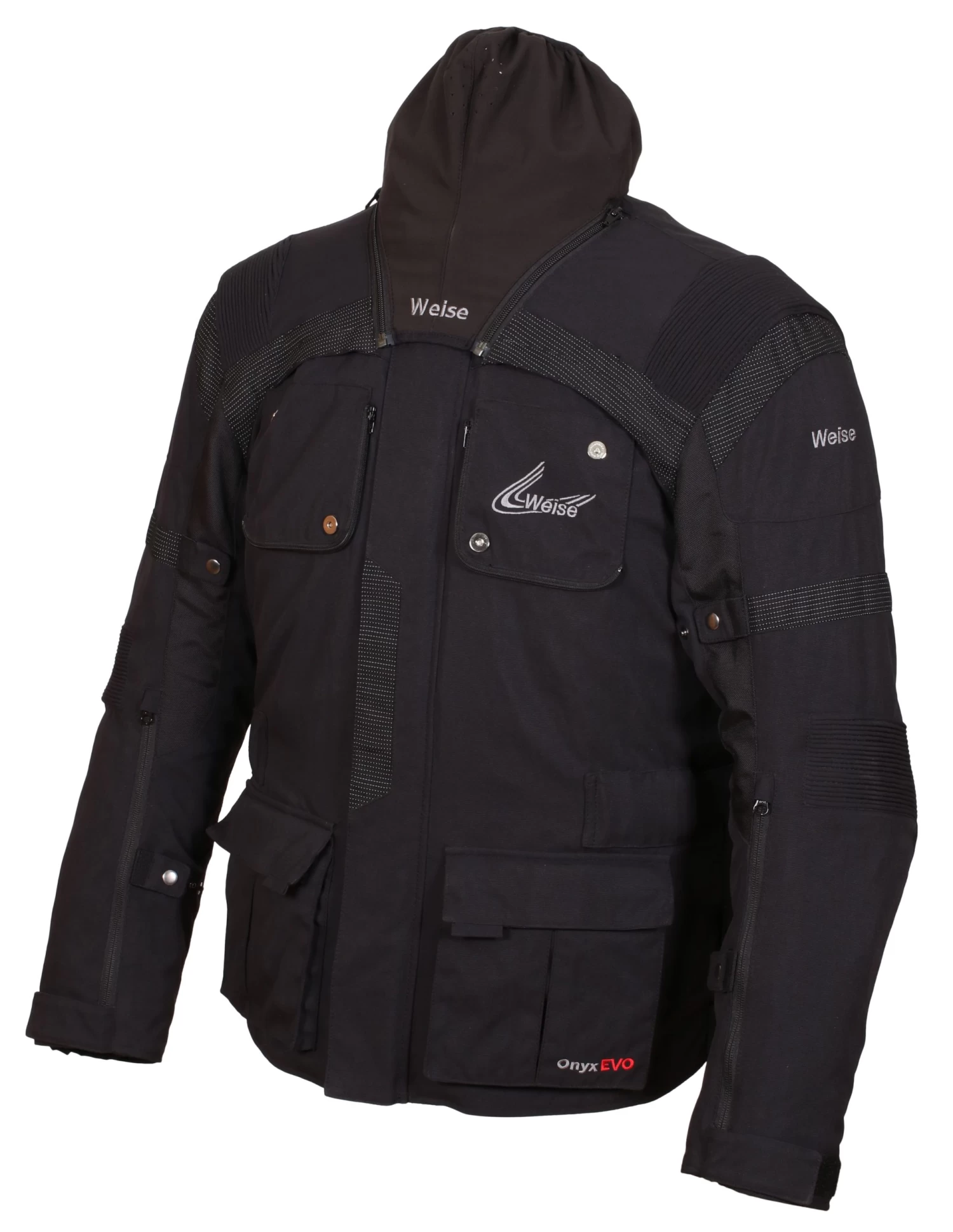 Weise Onyx Evo Touring Jacket - Black - Image 6