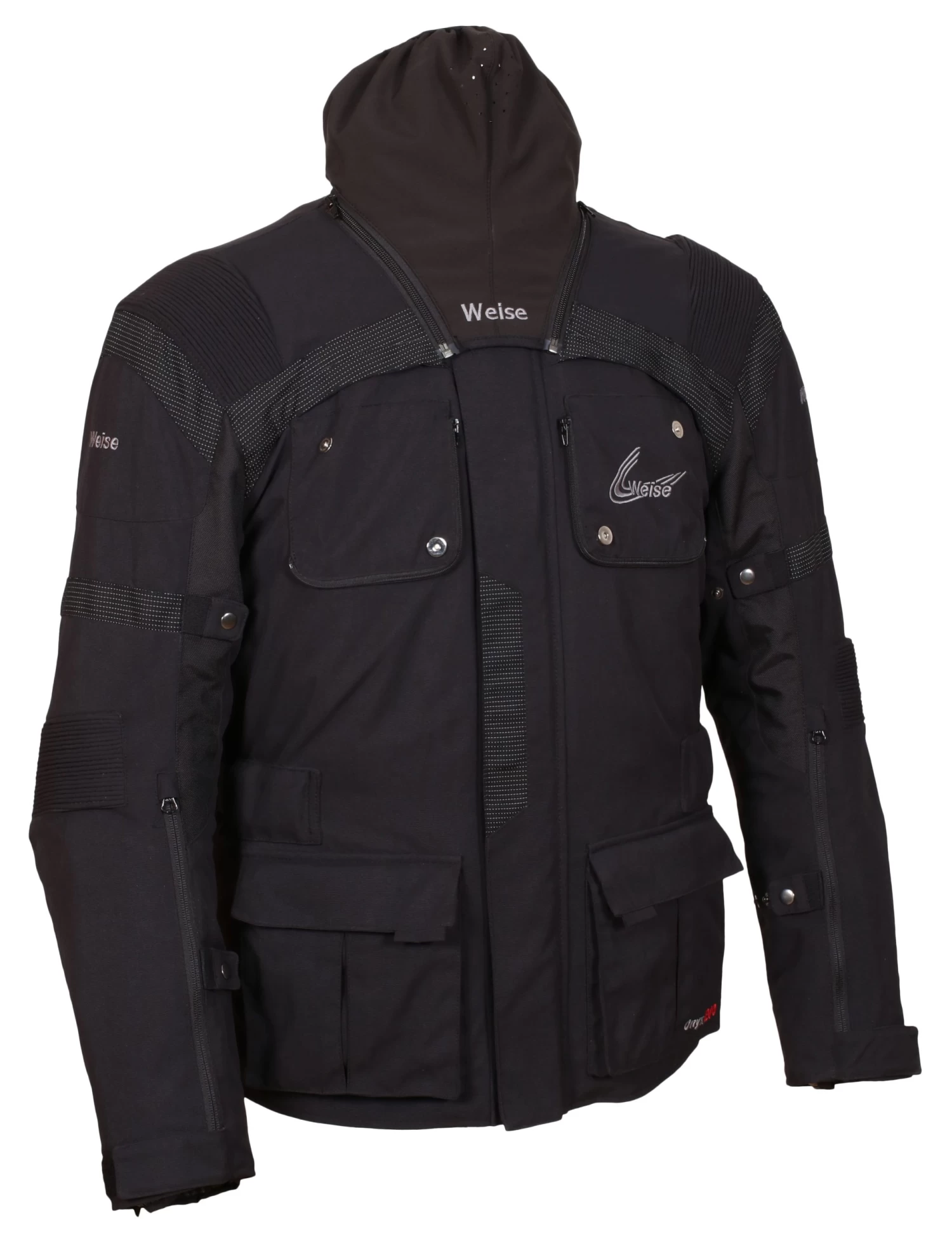 Weise Onyx Evo Touring Jacket - Black - Image 7
