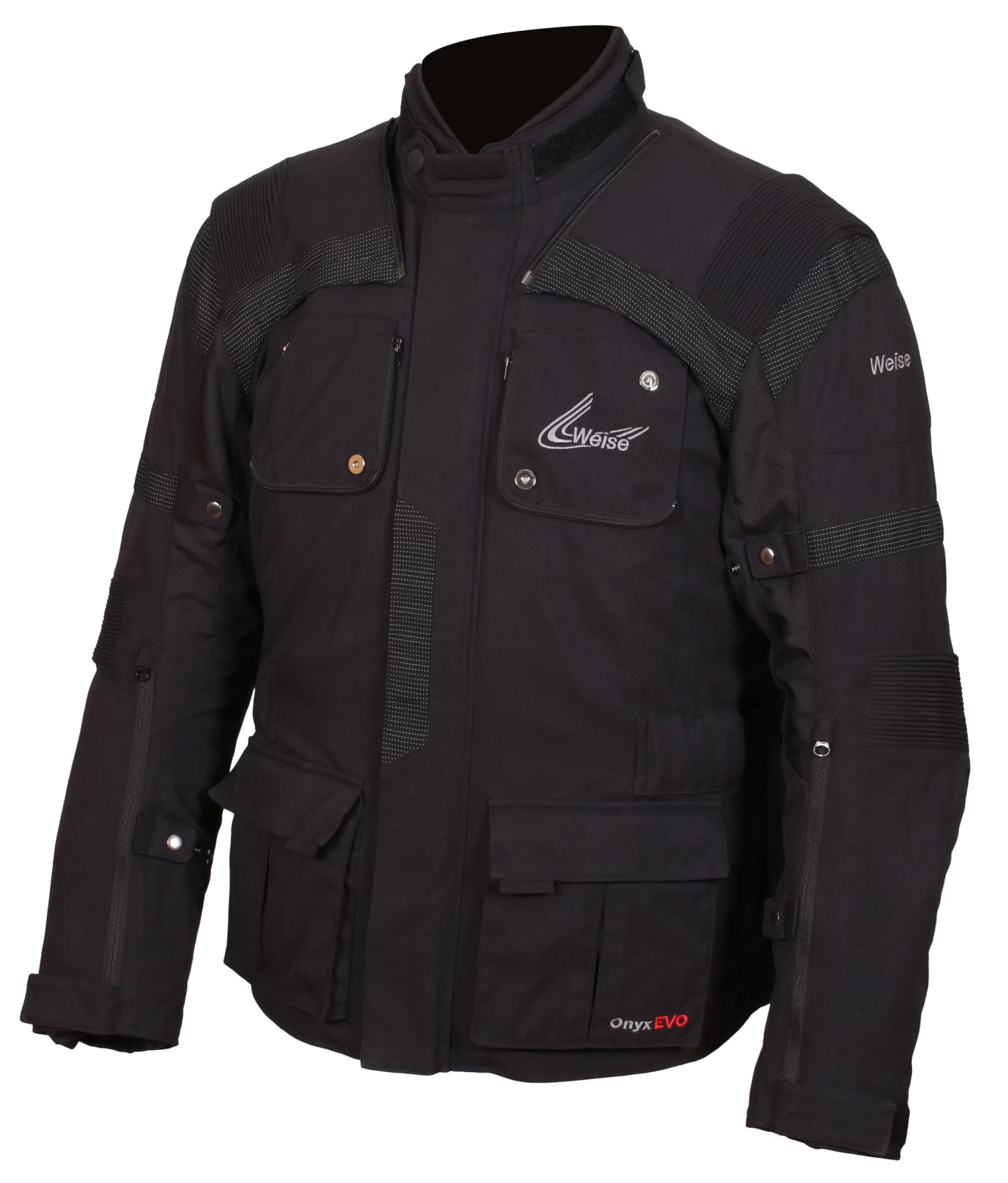 Weise Onyx Evo Touring Jacket - Black - Image 2